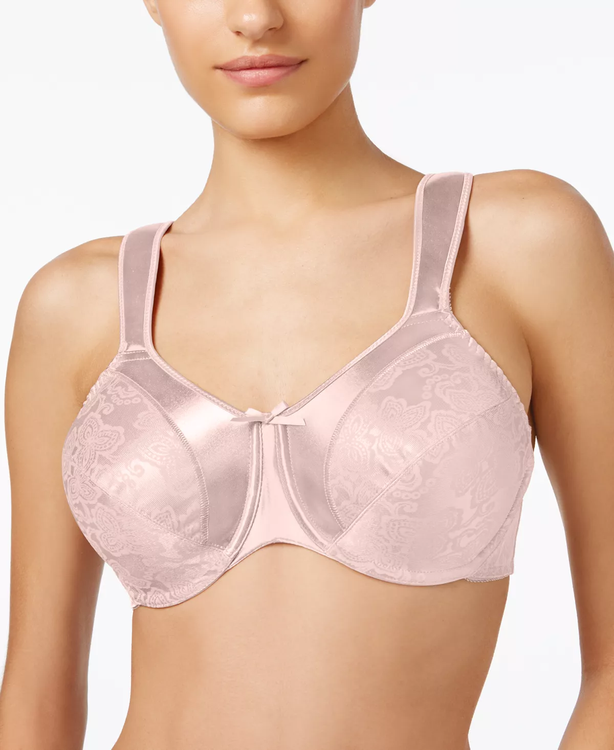 Bali Minimizer Satin Tracings Comfort Strap Underwire Bra 3562 9 Bali Minimizer Satin Tracings Comfort Strap Underwire Bra 3562 - Image 7