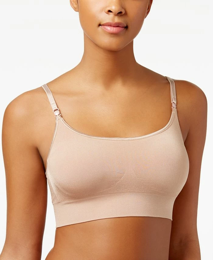 Warner's ® Easy Does It® Dig-Free Comfort Band With Seamless Stretch Wireless Lightly Lined Convertible Comfort Bra RM0911A 3 Warner's ® Easy Does It® Dig-Free Comfort Band With Seamless Stretch Wireless Lightly Lined Convertible Comfort Bra RM0911A