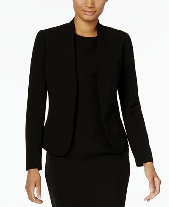 Anne Klein Executive Collection Shawl-Collar Sleeveless Sheath Dress Suit, Created For Macy's 7 Anne Klein Executive Collection Shawl-Collar Sleeveless Sheath Dress Suit, Created For Macy's - Image 5