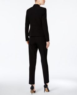 Anne Klein Executive Collection Single-Button Pantsuit, Created For Macy's 7 Anne Klein Executive Collection Single-Button Pantsuit, Created For Macy's -Adrianna Papell Sales Shop 8440878 fpx