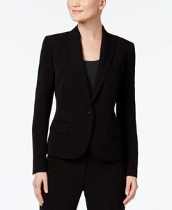 Anne Klein Executive Collection Single-Button Pantsuit, Created For Macy's 6 Anne Klein Executive Collection Single-Button Pantsuit, Created For Macy's -Adrianna Papell Sales Shop 8491304 fpx