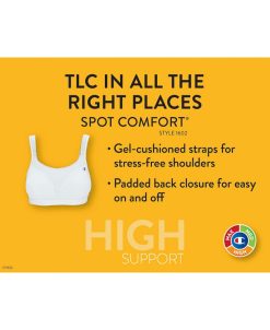 Champion Spot Comfort Wireless High Impact Sports Bra 1602, Up To DDD -Adrianna Papell Sales Shop 9547173 fpx
