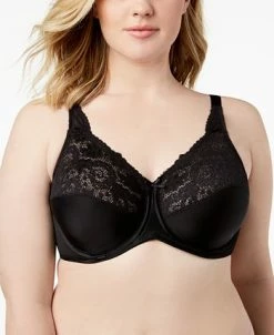 Lilyette Minimizer Comfort Lace Underwire Bra 428 -Adrianna Papell Sales Shop 9565003 fpx