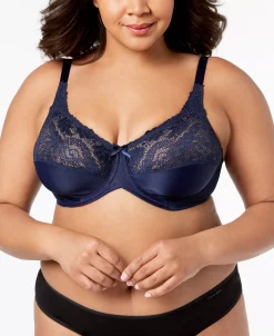 Lilyette Minimizer Comfort Lace Underwire Bra 428 -Adrianna Papell Sales Shop 9673706 fpx