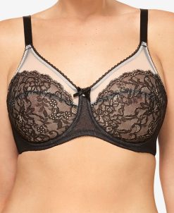 Wacoal Retro Chic Full-Figure Underwire Bra 855186, Up To I Cup