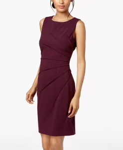Calvin Klein Starburst Sleeveless Sheath Dress 5 Calvin Klein Starburst Sleeveless Sheath Dress -Adrianna Papell Sales Shop 9810258 fpx