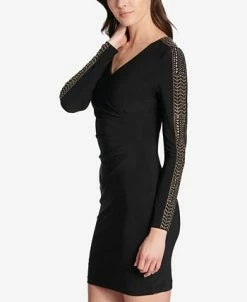 Guess Tudded Ruched Sheath Dress 9 Guess Tudded Ruched Sheath Dress -Adrianna Papell Sales Shop 9824685 fpx